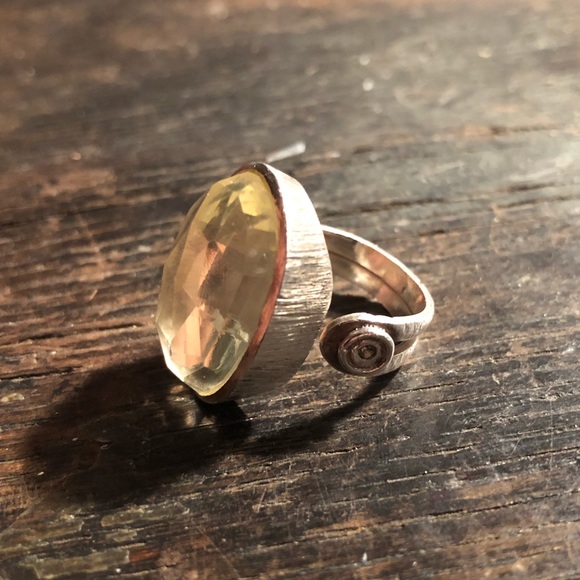 925 stone sterling silver ring - Picture 2 of 8